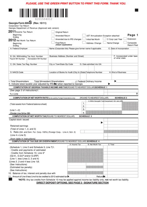 Georgia Tax Forms Printable Printable Forms Free Online