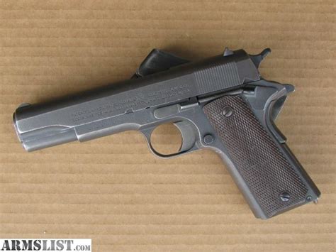 Armslist For Sale Colt 1911 Made In 1918 Black Army