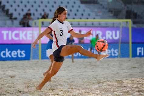 U S Womens Beach Soccer National Team Hold An 18 Player Training Camp