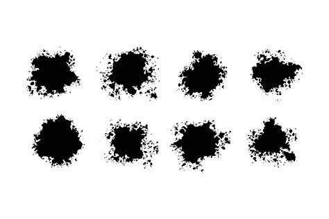 Black Splash Vector Collection. 11449923 Vector Art at Vecteezy