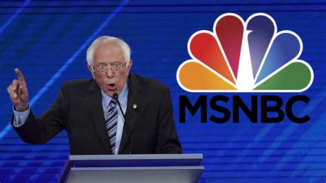 Msnbc Working Against Bernie Sanders Democratic Nomination Critics