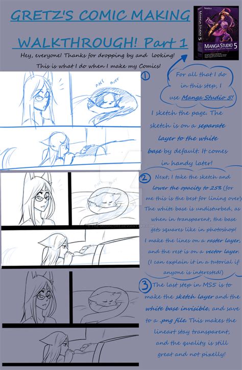 Comic process- Part 1 by The-Moonlore on DeviantArt