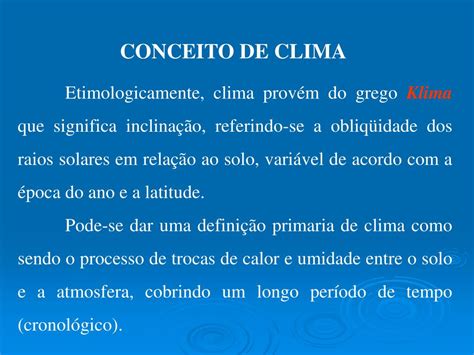 Ppt Meteorologia E Climatologia Powerpoint Presentation Free