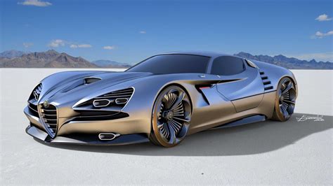 Alfa Romeo Montreal Vision GT Concept Takes Cues from the New Ford GT ...