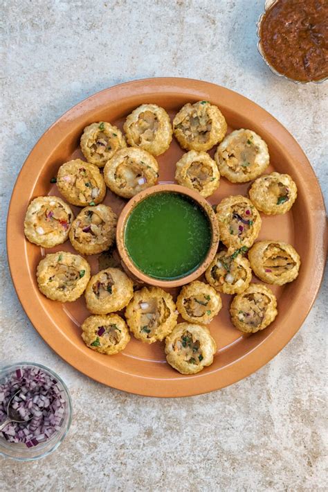 Easy Pani Puri Recipe With Stuffing Water And Chutney