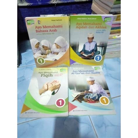 Jual Bahasa Arab Fiqih Al Quran Dan Hadits Aqidah Dan Akhlak Erlangga