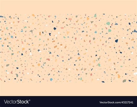 Terrazzo flooring seamless pattern composed Vector Image