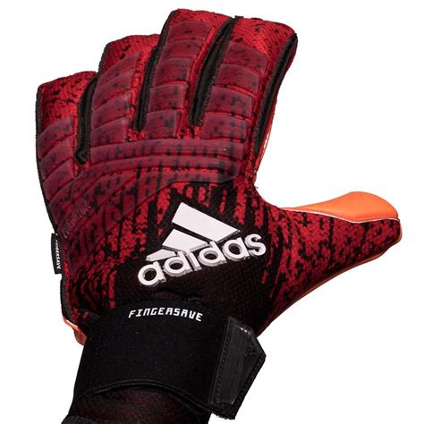 Adidas Torwarthandschuhe Predator Pro Fingersave Initiator Rot