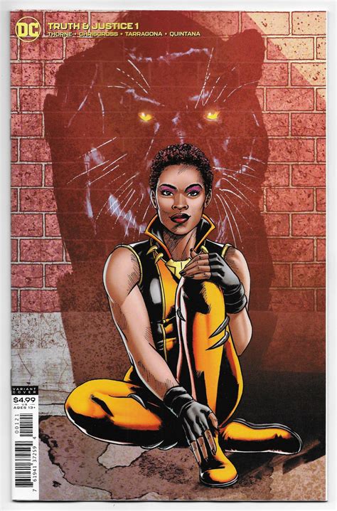 Truth Justice 1 Vixen Variant Cvr DC 2021 NM Imagine That Comics