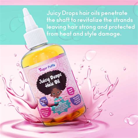 Juicy Drops Hair Oil Best Hair Oil Sugar Puffs Hair