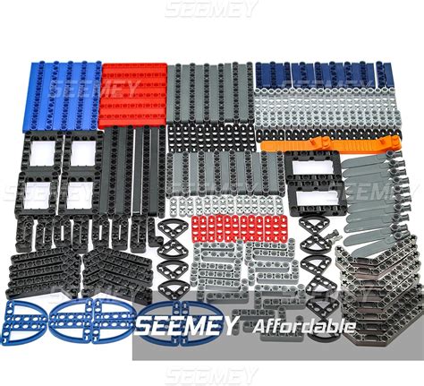 Seemey Technic Liftarm Brick Separator Chassis Frame Liftarm Beam Rotor