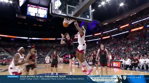 Isaac Jones Rocks The Rim With Powerful Slam Dunk Espn Video