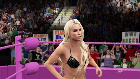 WWE 2K17 Maryse Vs Sable Bikini Tables Match YouTube