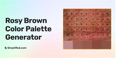 Rosy Brown Color Palette - Design Tool for Projects