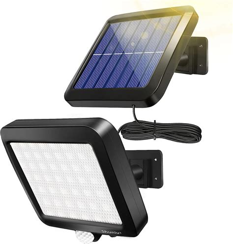 Solar Wall Lights Outdoor With Motion Sensor Leds Ultra Bright Ip