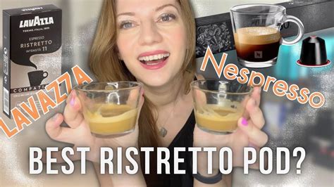 Best RISTRETTO POD NESPRESSO ORIGINAL Vs Lavazza Taste Test Review