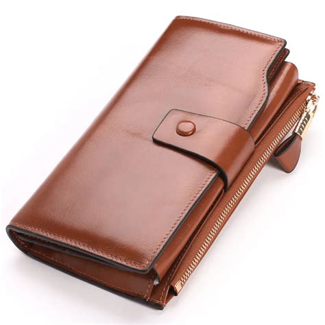 Hot Sale Women Leather Three Fold Wallet Coin Purses Credit Cards