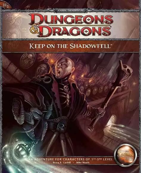 H1 Keep On The Shadowfell And Quick Start Rules 4e Wizards Of The