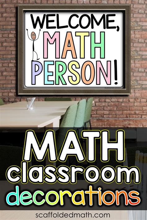 Math Classroom Decoration Ideas Artofit