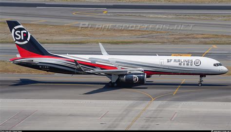 B 1231 SF Airlines Boeing 757 223 PCF WL Photo By Jenji Wang ID