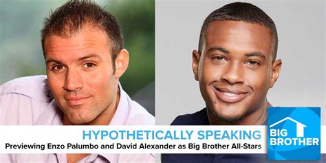 HYPOTHETICALLY SPEAKING: Previewing Enzo Palumbo and David Alexander as ...