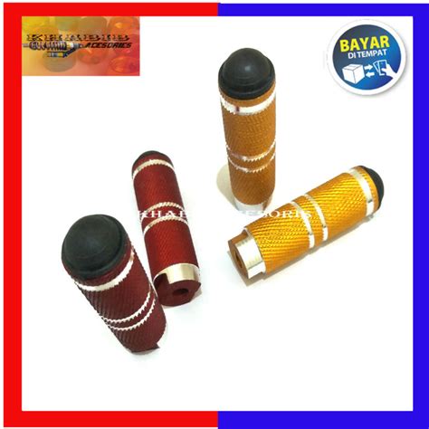 Jalu Footstep Underbone Sepeda Baut Merah Dan Kuning Lazada