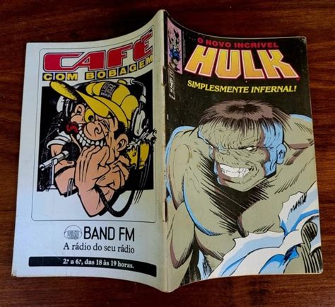 O Novo Incrível Hulk Nº 096 Editora Abril Junho 1991 HQ Gibi Casa