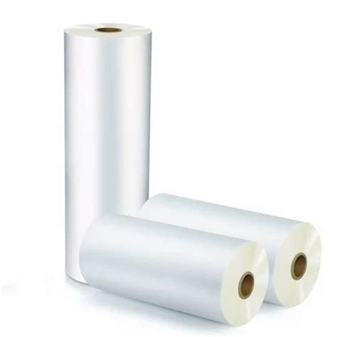 Plain Polyester Lamination Film Packaging Type Rolls For Packaging