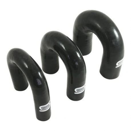 Coude Silicone Silicon Hoses Mm Noir