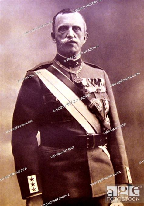 Victor Emmanuel Iii 1869 1947 King Of Italy 29 July 1900 9 May