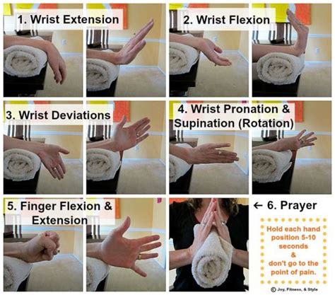 Wrist Exercises Terapia Da Mão Fisioterapia Túnel Do Carpo