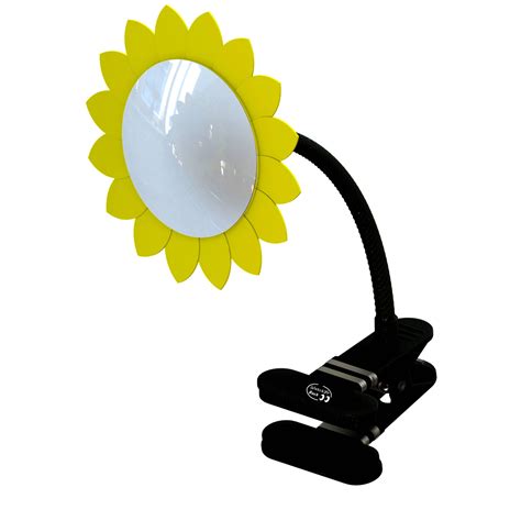 The Clip-On Mirror with a YELLOW Flower - ProductIQ LLC