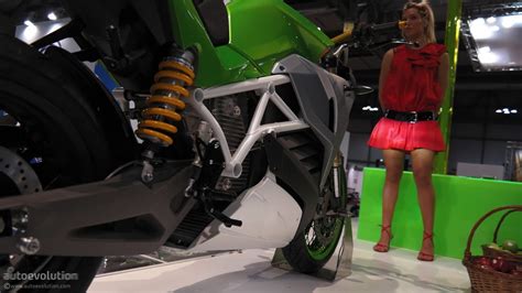 2015 Energica Eva World First Electric Superbike Live EICMA Milan