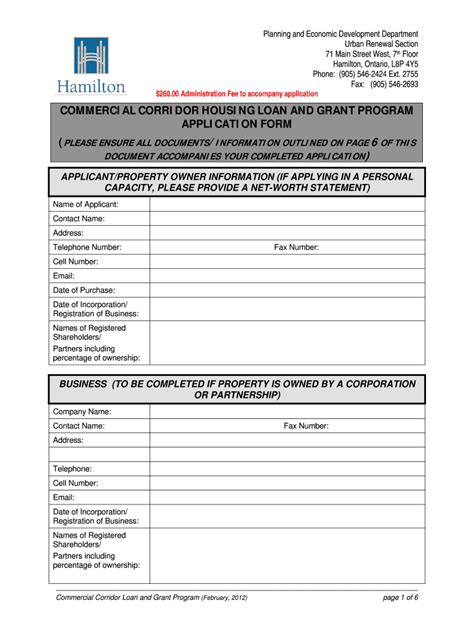 Hamilton Housing Application Fill Out Sign Online Dochub