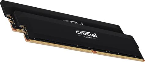 Crucial 32gb Kit 2x16gb Pro Overclocking Ddr5 6000 Udimm Cp2k16g60c3