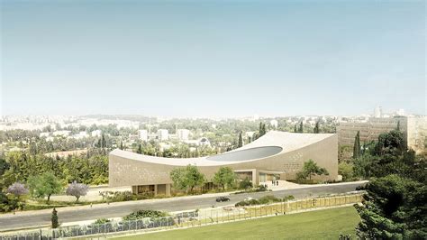 Herzog & de Meuron new images of National library of Israel