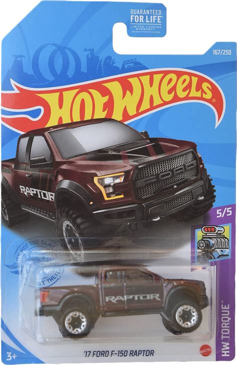 Amazon Hot Wheels Ford F 150 Raptor 17 167 250 Par 5 5