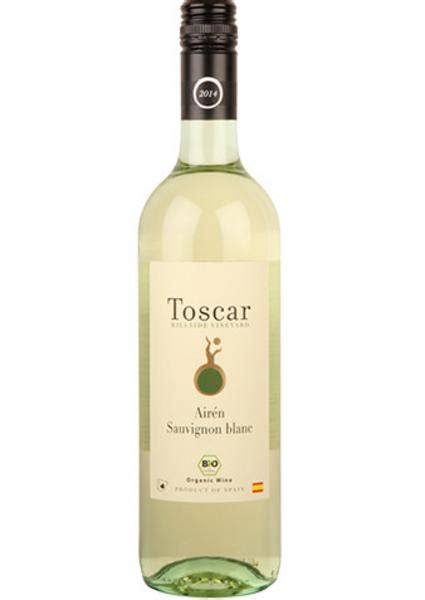 Organic Airen Sauvignon Blanc Wine In 75cl Bottle From La Mancha