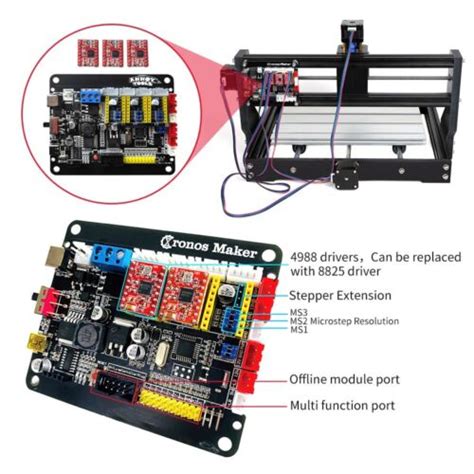 32bits 3 Axis Control Board GRBL For CNC Engraver Stepper Motor