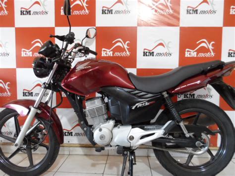 Honda Fan Esdi Vermelha Km Motos Sua Loja De Motos Semi Novas