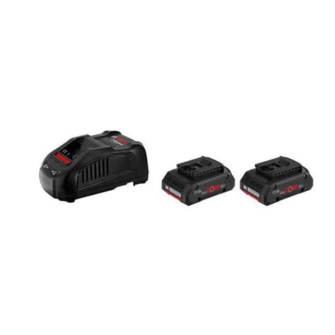 Pack De 2 Batteries Procore 18 V 4 Ah Et Son Chargeur GAL1880 CV En