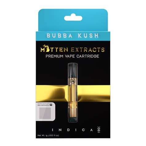 Bubba Kush Mitten Extracts Michigan Based Cannabis Products