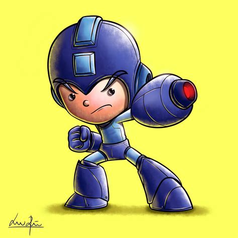 Mega Man Fan Art By Me Megaman