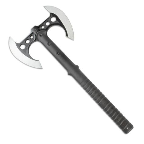 stealth double bladed axe double bearded axes survival axe kombativ