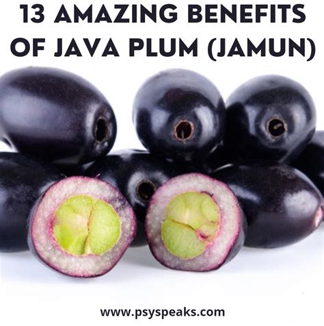 Amazing Benefits Of Java Plum Jamun Psyspeaks Plum Benefits