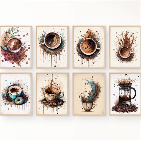 Coffee Shop Wall Art - Etsy