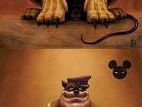 Disney Characters Gone Bad Ideas Disney Art Twisted Disney Disney