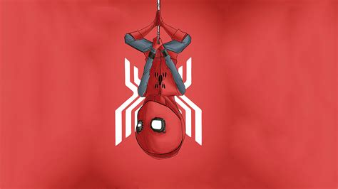 Spiderman Homecoming Homemade Suit Minimal 4k Wallpaper HD Superheroes