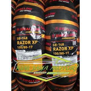 Jual BAN LUAR SWALLOW SB 148 RAZOR XP UKURAN 100 80 17 SOFT COMPOUND