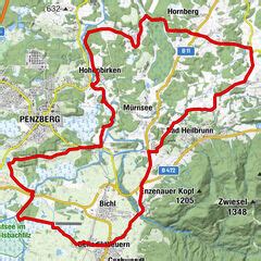 Radweg Um Den Starnberger See BERGFEX Radfahren Tour Bayern